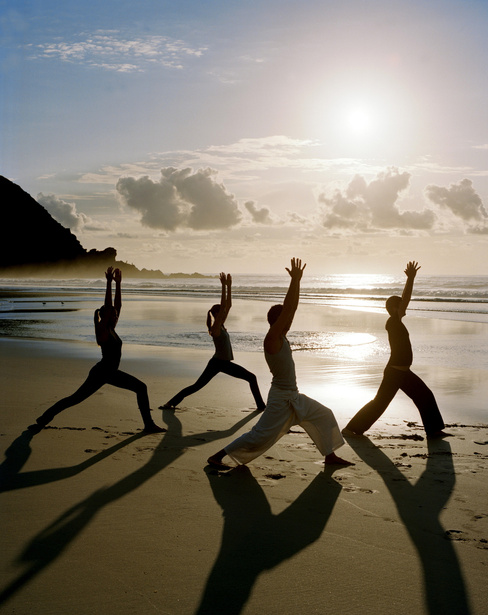 Yoga on the Beach